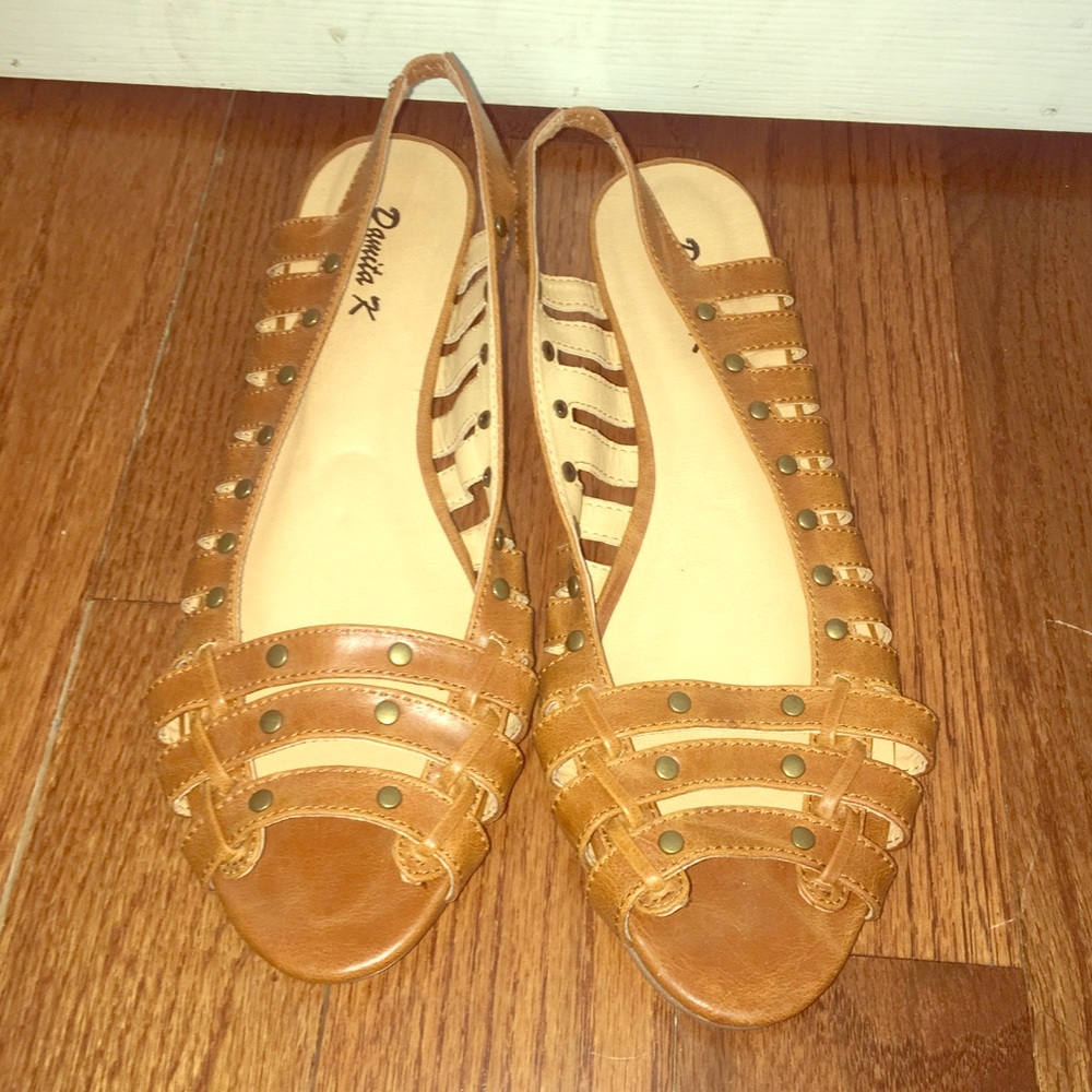 NWT Leather Sandals-8.5
